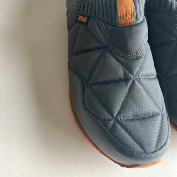 Men’s Teva Dark Shadow Textile Leather Rubber Outsole Sneakers Mules size 11 - Picture 5 of 15